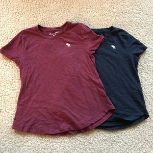 NWOT Abercrombie kids Icon Crew Tees